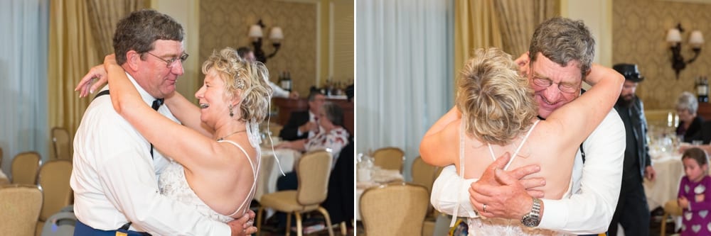 Bride and Groom Last Dance at Cheyenne Little America