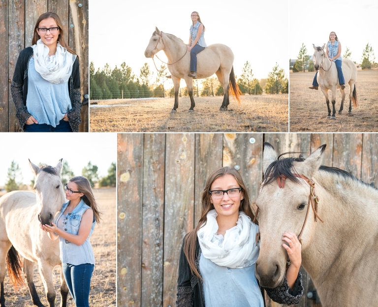 Cheyenne Senior Portraits with horse